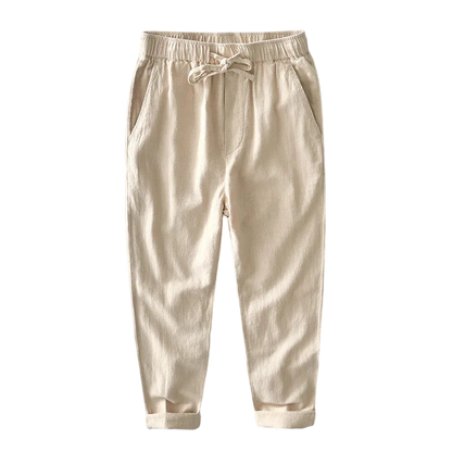 Men's Linen Trousers Filo Verno