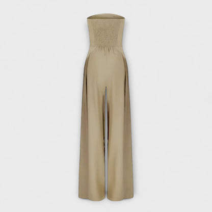 Amélie - Elegant Strapless Jumpsuit