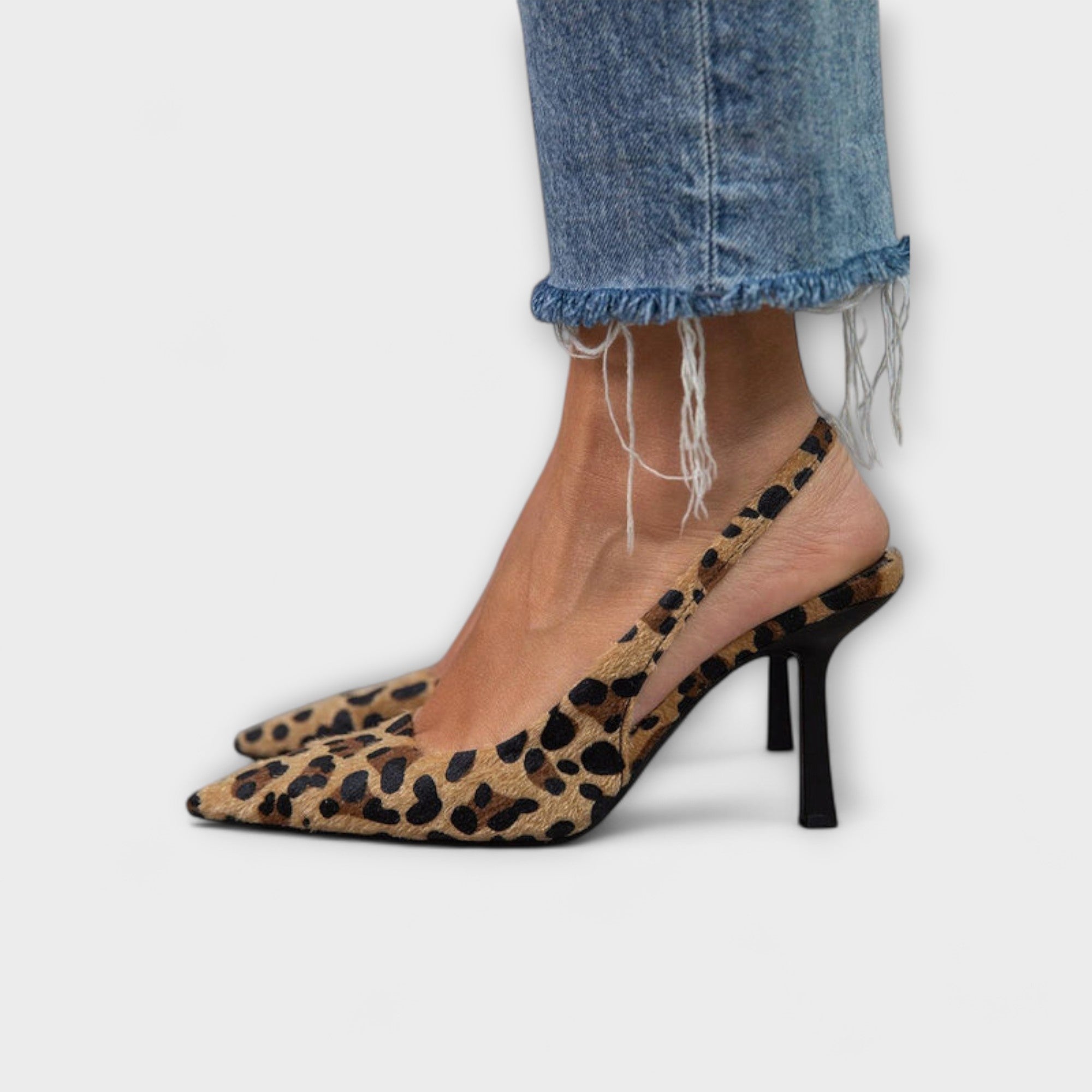 Liorina – Slingback with Leopard Look